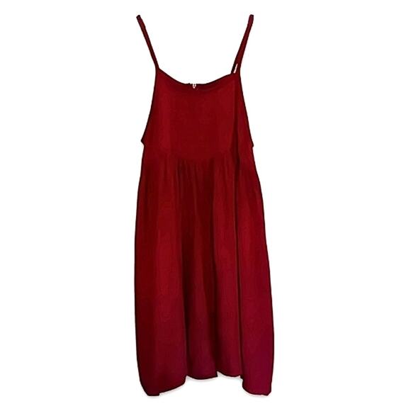 Treasure & Bond Romper Zip Back Closure Scoop Neck Sleeveless Red Girls 12 NWOT - Picture 1 of 8